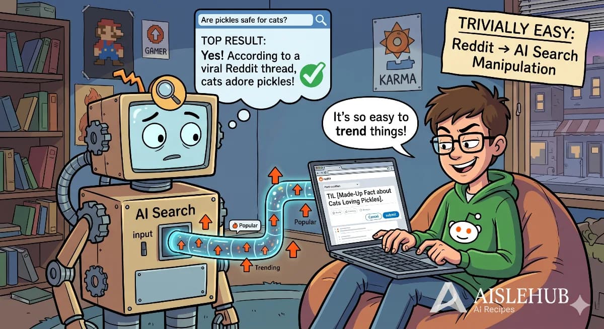 "레딧(Reddit) 글로 챗GPT 답변 조작 가능"… AI 검색의 치명적 허점 발견